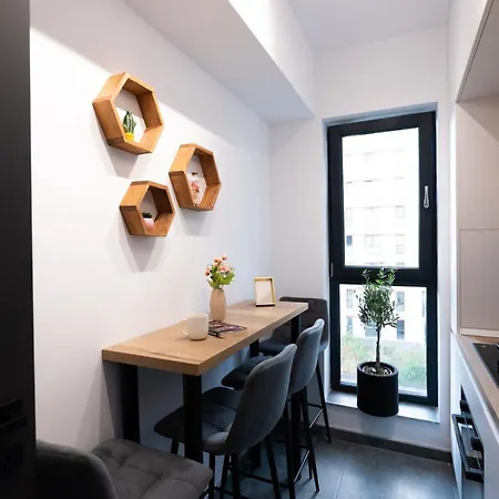 Soni Exclusive 305 Plaza With Private Parking & Self Check-in Apartment Bucharest