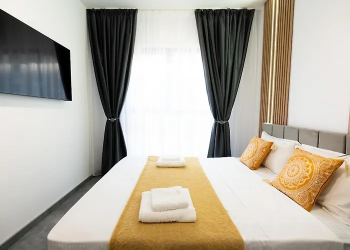 דירה Soni Exclusive 305 Plaza With Private Parking & Self Check-in